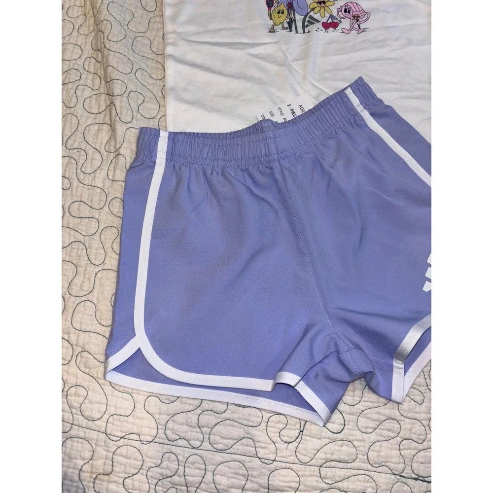 Adidas Girls 2-Piece Shorts Set Size 6X